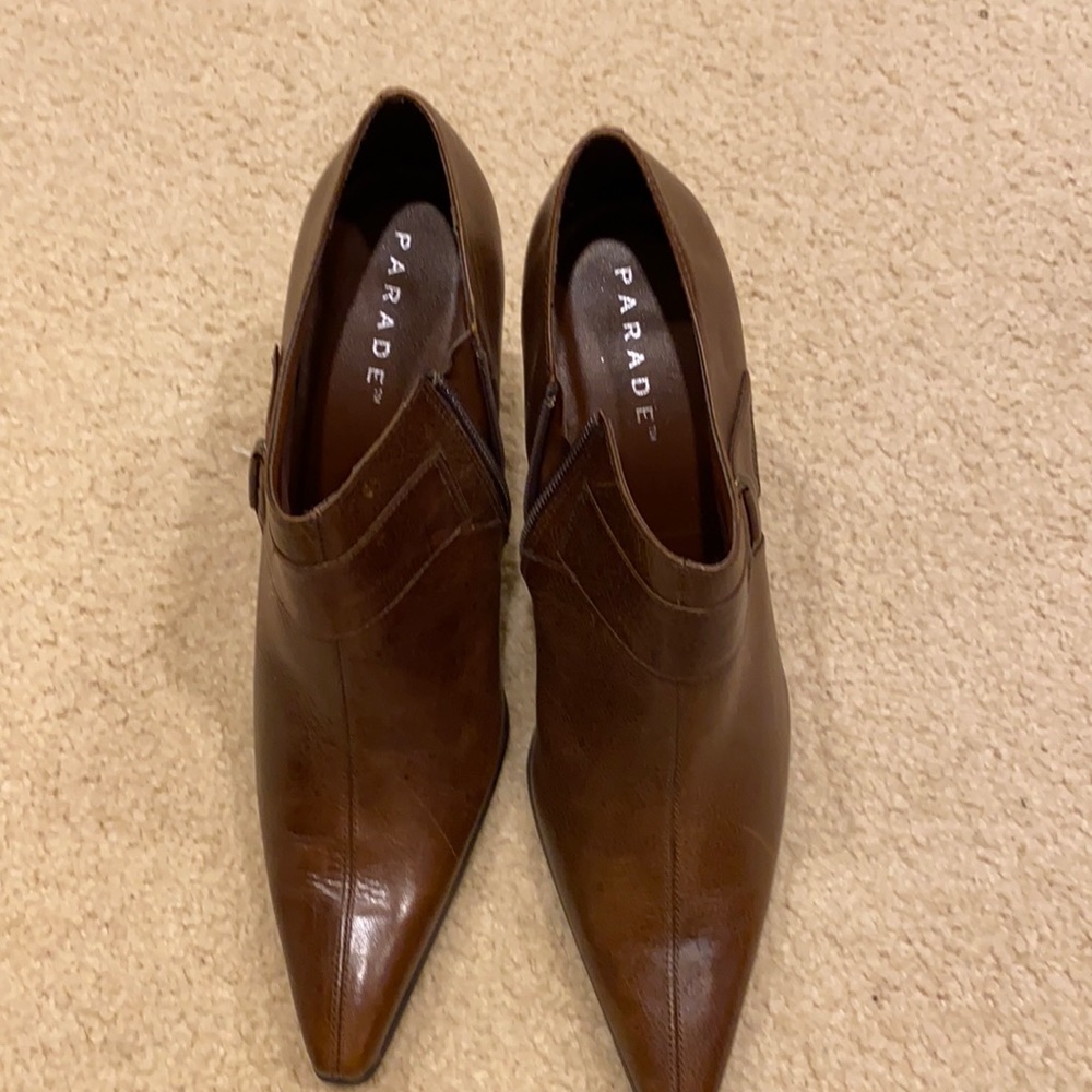 Parade Ankle Booties Brown Size 12